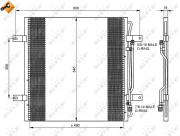 35781 Kondenzátor klimatizácie EASY FIT NRF