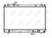 50256 Chladič motora EASY FIT NRF