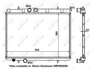 56096 Chladič motora EASY FIT NRF