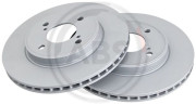 18572 Brzdový kotúč BREMBO BEARING DISC LINE A.B.S.