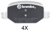 37184S Sada brzdových platničiek kotúčovej brzdy BREMBO COATED DISC LINE A.B.S.