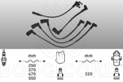 2497 Sada zapaľovacích káblov EFI - BOUGICORD EFI AUTOMOTIVE