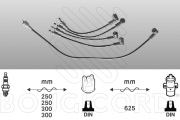 3463 Sada zapaľovacích káblov EFI - BOUGICORD EFI AUTOMOTIVE