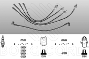 4004 Sada zapaľovacích káblov EFI - BOUGICORD EFI AUTOMOTIVE
