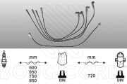 4021 Sada zapaľovacích káblov EFI - BOUGICORD EFI AUTOMOTIVE