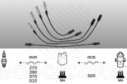 4100 Sada zapaľovacích káblov EFI - BOUGICORD EFI AUTOMOTIVE