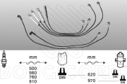 4123 Sada zapaľovacích káblov EFI - BOUGICORD EFI AUTOMOTIVE
