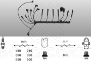 4171 Sada zapaľovacích káblov EFI - BOUGICORD EFI AUTOMOTIVE