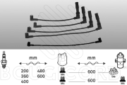 4205 Sada zapaľovacích káblov EFI - BOUGICORD EFI AUTOMOTIVE