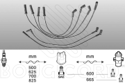 4326 Sada zapaľovacích káblov EFI - BOUGICORD EFI AUTOMOTIVE