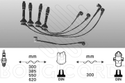 6820 Sada zapaľovacích káblov EFI - BOUGICORD EFI AUTOMOTIVE