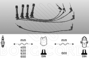 7145 Sada zapaľovacích káblov EFI - BOUGICORD EFI AUTOMOTIVE