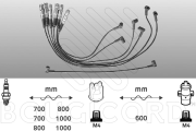 7153 Sada zapaľovacích káblov EFI - BOUGICORD EFI AUTOMOTIVE