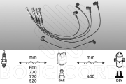 7155 Sada zapaľovacích káblov EFI - BOUGICORD EFI AUTOMOTIVE
