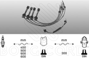 7190 Sada zapaľovacích káblov EFI - BOUGICORD EFI AUTOMOTIVE