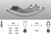 7294 Sada zapaľovacích káblov EFI - BOUGICORD EFI AUTOMOTIVE
