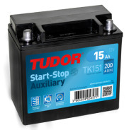TK151 żtartovacia batéria TUDOR Start-Stop Auxiliary TUDOR