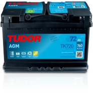TK720 żtartovacia batéria TUDOR AGM TUDOR