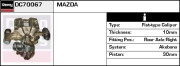 DC70067 Brzdový strmeň Remy Remanufactured REMY