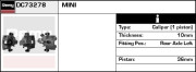 DC73278 Brzdový strmeň Remy Remanufactured REMY