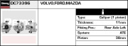 DC73396 Brzdový strmeň Remy Remanufactured REMY