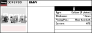 DC73730 Brzdový strmeň Remy Remanufactured REMY