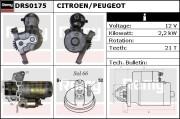 DRS0175 żtartér Remy Remanufactured REMY