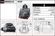 DRS0211 żtartér Remy Remanufactured REMY