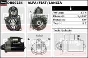 DRS0234 żtartér Remy Remanufactured REMY