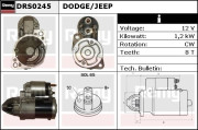 DRS0245 żtartér Remy Remanufactured REMY