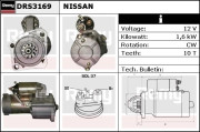 DRS3169 żtartér Remy Remanufactured REMY