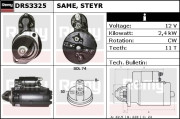 DRS3325 żtartér Remy Remanufactured REMY