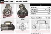 DRS3345 żtartér Remy Remanufactured REMY