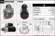 DRS3566 żtartér Remy Remanufactured REMY