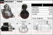 DRS3567 żtartér Remy Remanufactured REMY