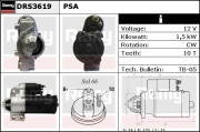 DRS3619 żtartér Remy Remanufactured REMY