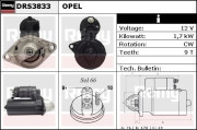 DRS3833 żtartér Remy Remanufactured REMY