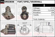 DRS3836 żtartér Remy Remanufactured REMY