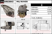 DRS3843 żtartér Remy Remanufactured REMY