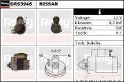 DRS3946 żtartér Remy Remanufactured REMY