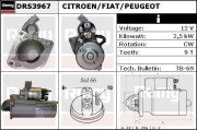 DRS3967 żtartér Remy Remanufactured REMY