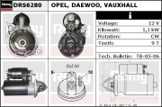 DRS6280 żtartér Remy Remanufactured REMY