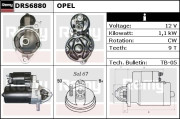 DRS6880 żtartér Remy Remanufactured REMY