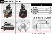 DRS7020 żtartér Remy Remanufactured REMY