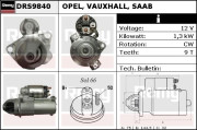 DRS9840 żtartér Remy Remanufactured REMY