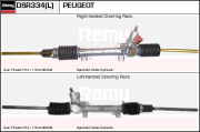 DSR334L Prevodka riadenia Remy Remanufactured REMY