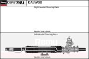 DSR735L Prevodka riadenia Remy Remanufactured REMY