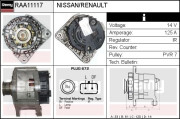 RAA11117 Alternátor Remy Smart REMY