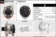 RAA15184 Alternátor Remy Smart REMY