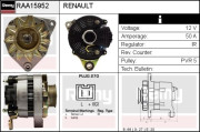 RAA15952 Alternátor Remy Smart REMY